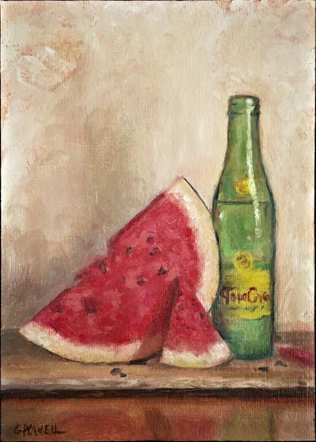 detail for Watermelon & Topo Chico
