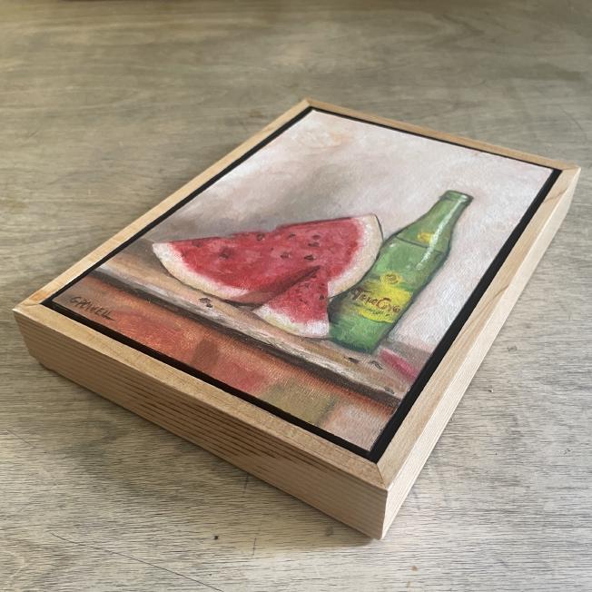 detail for Watermelon & Topo Chico
